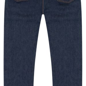 Denim DT Metallic Gold Script 501 Selvedge