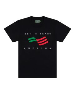 Denim Tears America Sportswear Tee Black