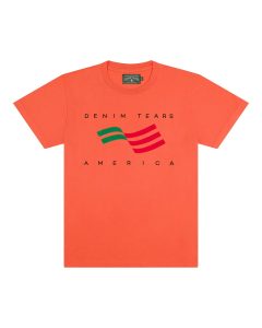 Denim Tears America Sportswear Tee Orange