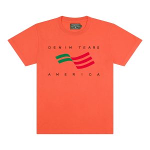 Denim Tears America Sportswear Tee Orange