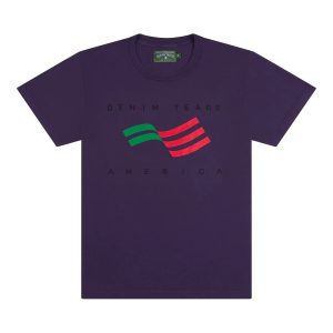 Denim Tears America Sportswear Tee Purple