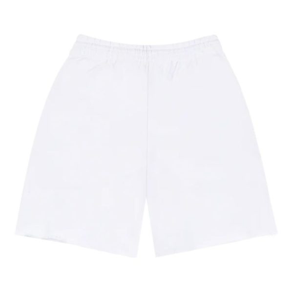 Denim University Sweat Shorts White