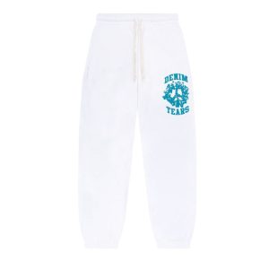 Denim University Sweatpants White