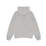 Embroidered Logo Hoodie Grey