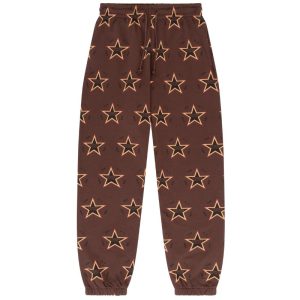 Every Tear Is A Star Sweatpants Brown