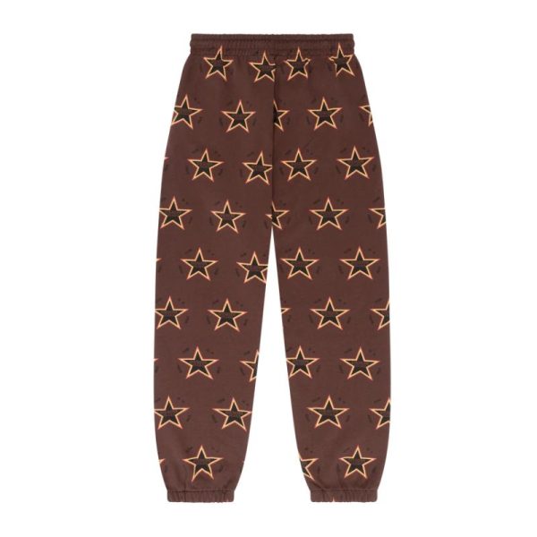 Every Tear Is A Star Sweatpants Brown