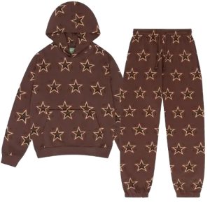 Every Tear Is A Star Tracksuit Brown