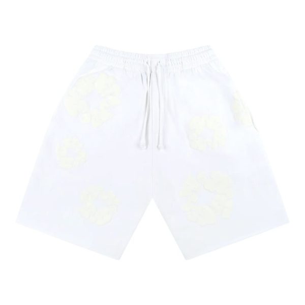 Mono Cotton Wreath Short White