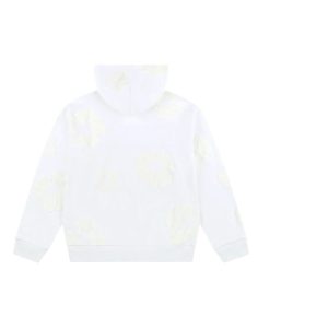 Mono Cotton Wreath Sweatshirt White