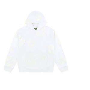 Mono Cotton Wreath Sweatshirt White